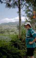 Harold on Mt. Meru near Arusha