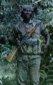 our guard in Bwindi