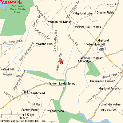 map of Goldray neighborhood